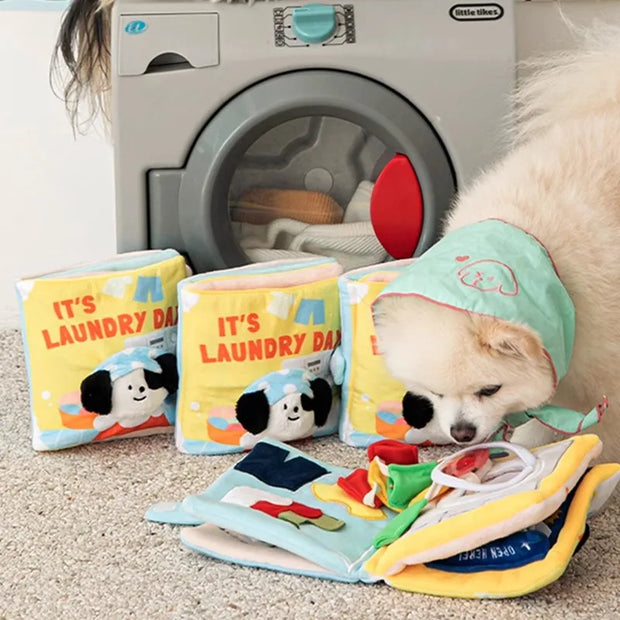 Giocattolo alimentare interattivo per cani Resistente alla masticazione nce Miglioramento Forniture per animali Libri profumati Giocattoli per cani Marchio VOA - My Store Pet