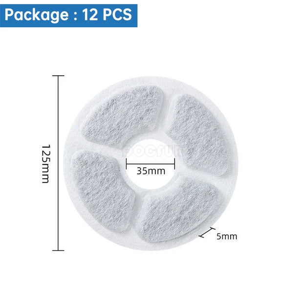 Fonte di filtro per fontana per gatti Fabbrica all'ingrosso Fontana professionale per animali domestici Accessori per filtri sostituiti Filtri per bevande per gatti - My Store Pet