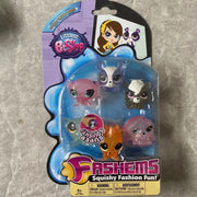 PetShop Animali domestici nella casa Simpatico cartone animato autentico Versione Q Gatto e cane Animale Ornamenti fatti a mano Giocattolo modello SuperSQUISHY - My Store Pet