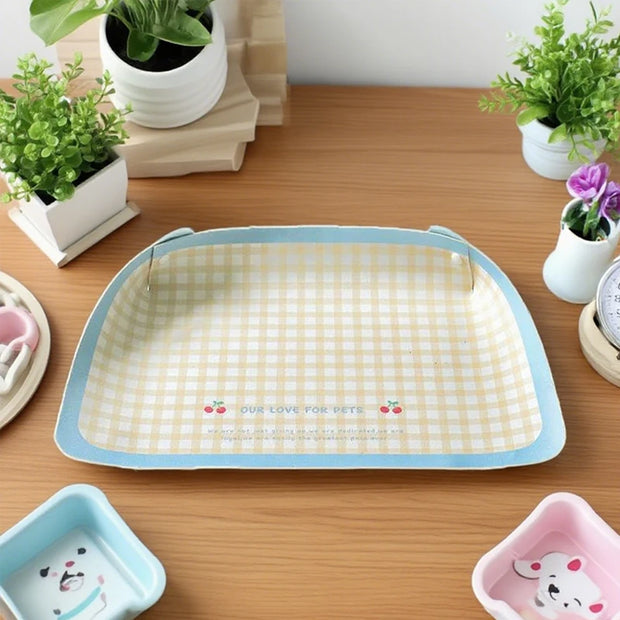 Tovaglietta anti-fuoriuscita per animali domestici pieghevole creativa in pelle PU Tappetino per ciotola per gatti impermeabile Tappetino per alimentazione alimentare per cani antiscivolo resistente all'olio - My Store Pet