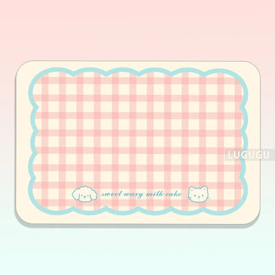 VIKAMA Tovagliette per animali domestici carini Gatti e cani Tappetini per animali domestici semplici assorbenti universali antiscivolo senza lavaggio Forniture per animali domestici - My Store Pet