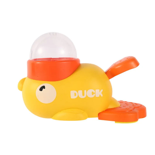 Mangiatoia per cibo per cani Cartoon Duck Design Snack per animali domestici Puzzle Mangiatoia Antiscivolo Cucciolo Automatico Dispenser di cibo per cani e gatti Giocattolo - My Store Pet