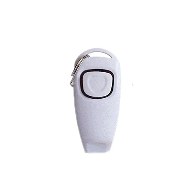 1 Pz Pet Dog Fischio E Clicker Pet Multifunzionale 2-in-1 Clicker Cucciolo Smettere di Abbaiare Aiuto Alla Formazione Clicker Trainer Portatile - My Store Pet