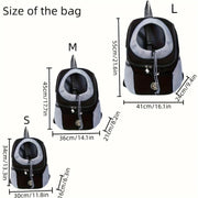 Zaini per cani, zaini per animali domestici, borse da viaggio per cani/gatti di piccola/media taglia, zaini frontali - My Store Pet