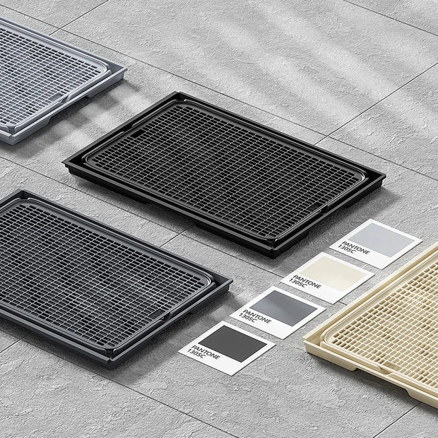 Tappetino per lettiera per gatti Tappetino impermeabile a doppio strato Tappetino per lettiera per animali domestici Tappetino pulito Prodotti per gatti Accessori Forniture per la pulizia degli animali domestici - My Store Pet