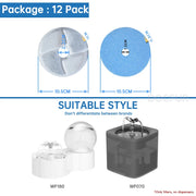 Fonte di filtro per fontana per gatti Fabbrica all'ingrosso Fontana professionale per animali domestici Accessori per filtri sostituiti Filtri per bevande per gatti - My Store Pet