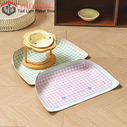 Tovaglietta anti-fuoriuscita per animali domestici pieghevole creativa in pelle PU Tappetino per ciotola per gatti impermeabile Tappetino per alimentazione alimentare per cani antiscivolo resistente all'olio - My Store Pet