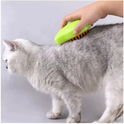 Pettine accessori per gatti 3-in-1 gatti prodotti per animali domestici gatti elettrici spazzola per capelli spruzzatore forniture per toelettatura strumento per massaggio a vapore animali domestici - My Store Pet