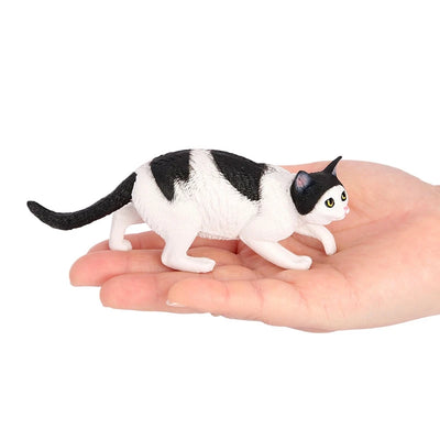 Modello simulato di gatto mucca Simpatico gattino per animali domestici Ornamento da tavolo Decorazione per gatti domestici - My Store Pet