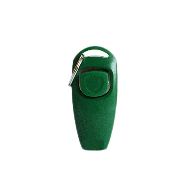 1 Pz Pet Dog Fischio E Clicker Pet Multifunzionale 2-in-1 Clicker Cucciolo Smettere di Abbaiare Aiuto Alla Formazione Clicker Trainer Portatile - My Store Pet
