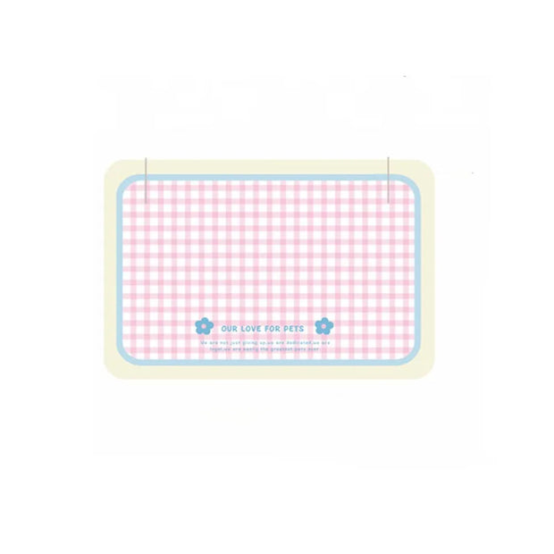 Tovaglietta anti-fuoriuscita per animali domestici in pelle PU resistente all'olio impermeabile per alimenti per cani antiscivolo pieghevole tappetino per l'alimentazione degli animali domestici potabile - My Store Pet