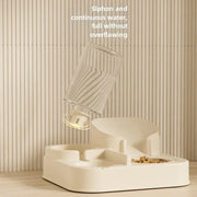 MCat Alimentatore automatico Alimentazione per cani e gatti Fontana d'acqua Abbeveratoio Gatti Forniture per irrigazione Distributore di conservazione degli alimenti Accessori per animali domestici - My Store Pet