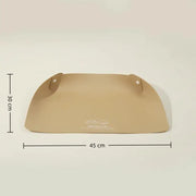 Tovaglietta anti-fuoriuscita per animali domestici pieghevole creativa in pelle PU Tappetino per ciotola per gatti impermeabile Tappetino per alimentazione alimentare per cani antiscivolo resistente all'olio - My Store Pet