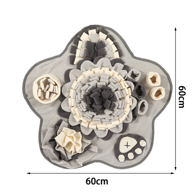 Tappetino da fiuto per cani Giocattoli per animali domestici Addestramento interattivo Sniff Tappetino per alimentazione naturale Squeaker Trattare per cani Alleviare la pressione Snuffle Toys - My Store Pet