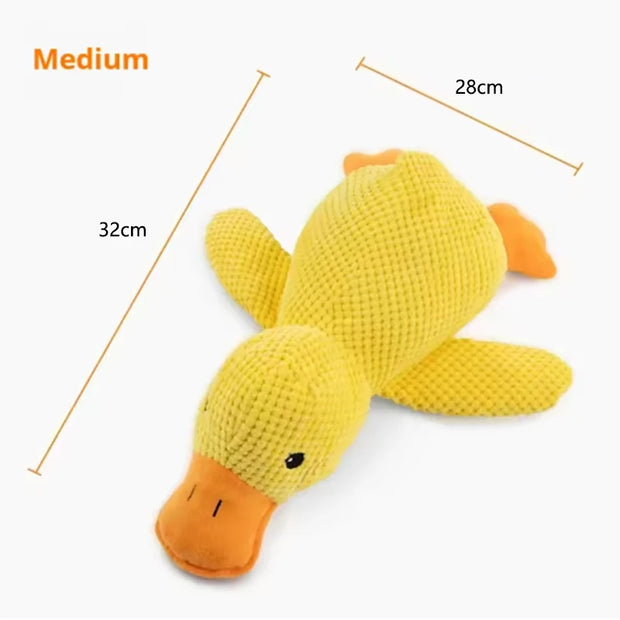 Giocattolo per cani Stomping Duck Morso Resistente Rettifica Pulizia dei denti Cane di grandi dimensioni Intrattenimento interattivo Cucciolo Noia Giocattolo di peluche per animali domestici - My Store Pet