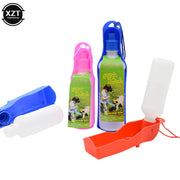 Bottiglia d'acqua per cani da compagnia in plastica portatile da viaggio all'aperto ciotola per l'alimentazione dell'acqua potabile pieghevole bollitore automatico per l'alimentazione dell'acqua - My Store Pet