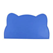 Tappetino per l'alimentazione degli animali domestici per cani Gatti Tappetino per cibo per gatti antiscivolo impermeabile in silicone tinta unita Tovaglietta per tappetino per l'alimentazione del cane portatile - My Store Pet