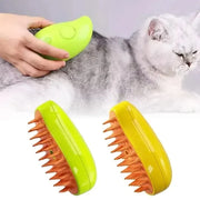 Pettine accessori per gatti 3-in-1 gatti prodotti per animali domestici gatti elettrici spazzola per capelli spruzzatore forniture per toelettatura strumento per massaggio a vapore animali domestici - My Store Pet