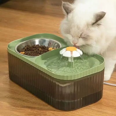 Fontana per animali domestici da 3 litri Fontana automatica per cibo per gatti Filtro Dispenser per bere animali domestici USB Muto elettrico per fontana con filtro intelligente per cani gatto - My Store Pet