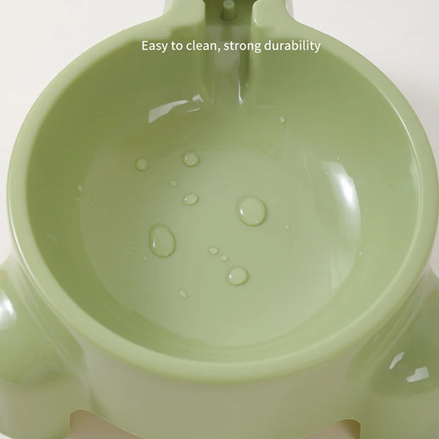 Bottiglia d'acqua per animali domestici Alimentazione automatica dell'acqua per una singola ciotola di acqua potabile Dispenser per ciotole per gatti per cuccioli Forniture per animali domestici - My Store Pet