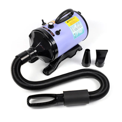 2800W Ad alta potenza Cani Asciugacapelli Gatto Toelettatura Acqua Ventilatore Motore Vento Caldo Regolabile Asciugacapelli Asciugacapelli Professionale Forniture Per Animali Domestici - My Store Pet