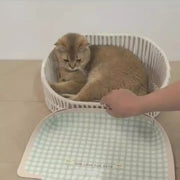 Tovaglietta anti-fuoriuscita per animali domestici in pelle PU resistente all'olio impermeabile per alimenti per cani antiscivolo pieghevole tappetino per l'alimentazione degli animali domestici potabile - My Store Pet