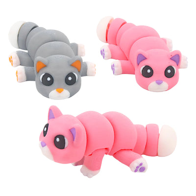 Stampa 3D di simpatici gatti - adatta per feste e display all'aperto - stampa di modelli animali - My Store Pet