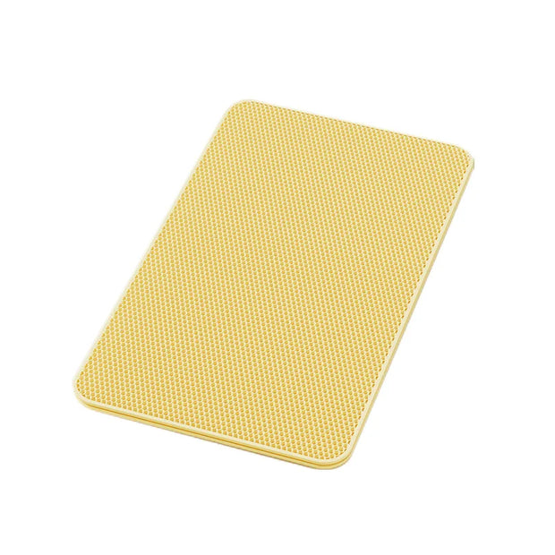 Tappetino per lettiera per gatti Tappetino impermeabile e antispruzzo Tappetino per il controllo della sabbia a doppio strato Tappetino per perdite per WC per gatti Accessori sicuri per animali domestici - My Store Pet