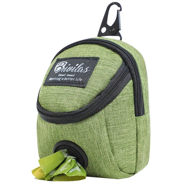 Custodia per dolcetti per cani da compagnia Borsa da addestramento per cani multifunzione portatile Dispenser per sacchetti per cacca per cani da viaggio all'aperto Accessori durevoli per animali domestici - My Store Pet