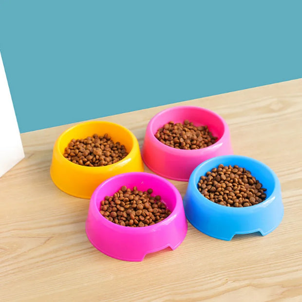 Pet Bowls, Dog Cats, Plastic Food, Feeding, Drinking Water Bowls, Feeding Utensils, Accessories - My Store Pet