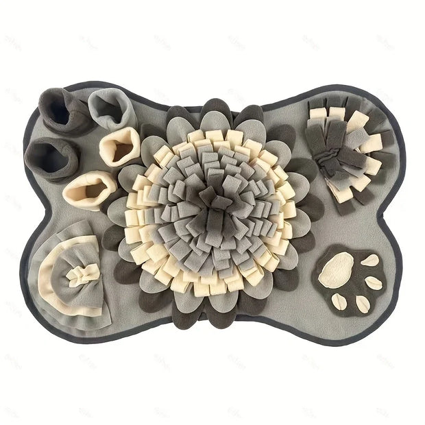 Tappetino per sniffare animali domestici per cani, tappetino da addestramento interattivo durevole per alimentazione lenta per cani per abilità di foraggiamento e alimentazione lenta - My Store Pet