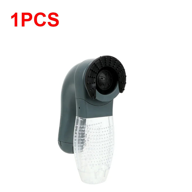 Ventosa elettrica per peli di animali domestici aspirapolvere portatile spazzola per la rimozione dei peli di pelliccia pettine per cani e gatti dispositivo di aspirazione per toelettatura accessori per animali domestici - My Store Pet