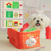 Giocattolo alimentare interattivo per cani Resistente alla masticazione nce Miglioramento Forniture per animali Libri profumati Giocattoli per cani Marchio VOA - My Store Pet