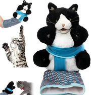 Guanti giocattolo per animali domestici Gatti Giocattoli interattivi per gatti Guanti da wrestling per gatti Giocattoli da wrestling per gatti Burattino Giocattoli per gatti Forniture per animali domestici Bambole per gatti C - My Store Pet
