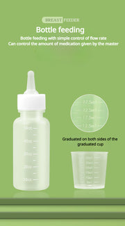 Set di dispositivi per l'alimentazione degli animali domestici Set di siringhe per biberon per la cura dei cani e gatti Dispositivo per l'alimentazione dei gattini appena nati con biberon Dispositivo per farmaci per cuccioli - My Store Pet