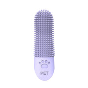 Pulizia dei denti in silicone per animali domestici Punta delle dita per cani e gatti Pulizia e rimozione del tartaro e delle pietre Spazzolini da denti per animali domestici - My Store Pet
