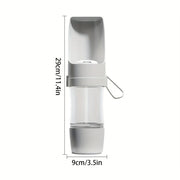 Bottiglia d'acqua portatile per cani Distributore di idratazione per animali domestici durevole Passeggiate all'aperto Escursionismo Viaggi Bottiglia ergonomica per animali domestici Distributore d'acqua per cani - My Store Pet