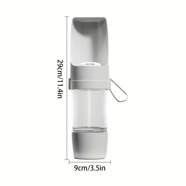 Bottiglia d'acqua portatile per cani Distributore di idratazione per animali domestici durevole Passeggiate all'aperto Escursionismo Viaggi Bottiglia ergonomica per animali domestici Distributore d'acqua per cani - My Store Pet