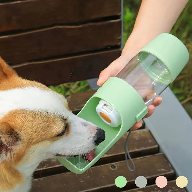 Bottiglia d'acqua portatile per cani Distributore di idratazione per animali domestici durevole Passeggiate all'aperto Escursionismo Viaggi Bottiglia ergonomica per animali domestici Distributore d'acqua per cani - My Store Pet