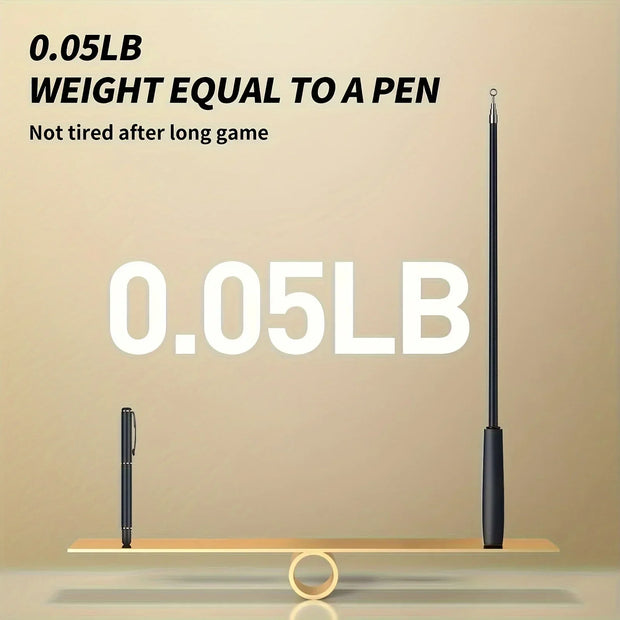 Asta telescopica per gatti a quattro sezioni: estensibile, con motivo a cartoni animati, materiale metallico - My Store Pet