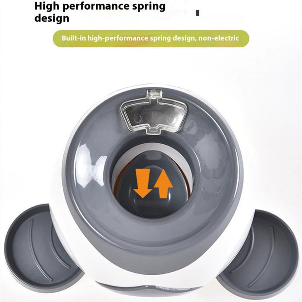 Giocattoli per cani da compagnia, Usb elettronico Dog Tennis, Food Reward Machine, Addestramento interattivo per cani, Dispositivo intelligente di perdita automatica degli alimenti - My Store Pet