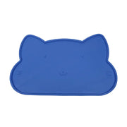 Tappetino per l'alimentazione degli animali domestici per cani Gatti Tappetino per cibo per gatti antiscivolo impermeabile in silicone tinta unita Tovaglietta per tappetino per l'alimentazione del cane portatile - My Store Pet