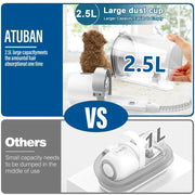 Il Kit per la toelettatura del cane per animali domestici Include 4 pettini per tagliacapelli aspirapolvere da 2,5 litri e 5 strumenti per la toelettatura degli animali domestici per lo spargimento - My Store Pet