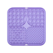 Pet Lick Tappetino in silicone Piatto per cibo lento per animali domestici Bagno per cani Distrazione Ventosa per cani in silicone Addestramento alimentare Alimentatore per cani Forniture per cani - My Store Pet