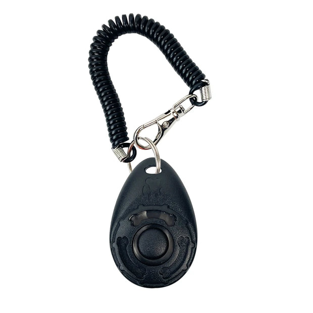 Clicker per addestramento del cane Pet Cat Dog Click Trainer Vari stili di aiuto Cinturino da polso regolabile Portachiavi con suono Repellente per cani Prodotto per animali domestici - My Store Pet