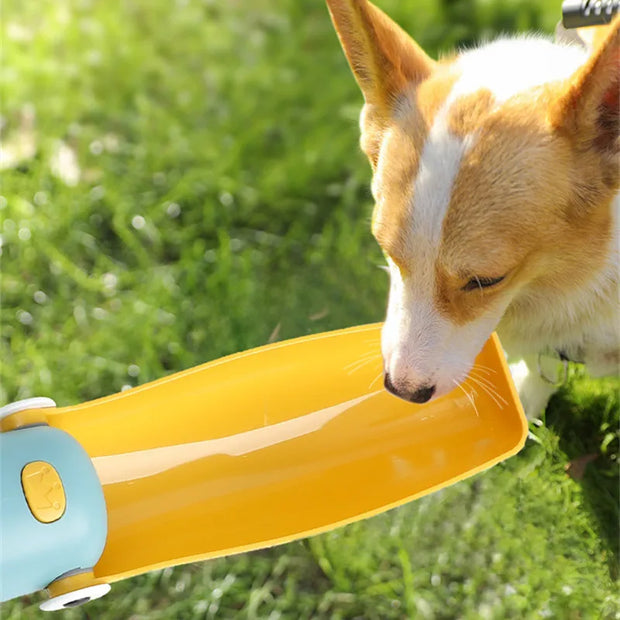 Borraccia per cani,Bottiglia d'acqua portatile per cani,Forniture da viaggio per gattini, cuccioli, Conigli,Gite essenziali per animali domestici - My Store Pet