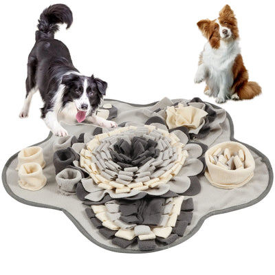 Tappetino da fiuto per cani Giocattoli per animali domestici Addestramento interattivo Sniff Tappetino per alimentazione naturale Squeaker Trattare per cani Alleviare la pressione Snuffle Toys - My Store Pet