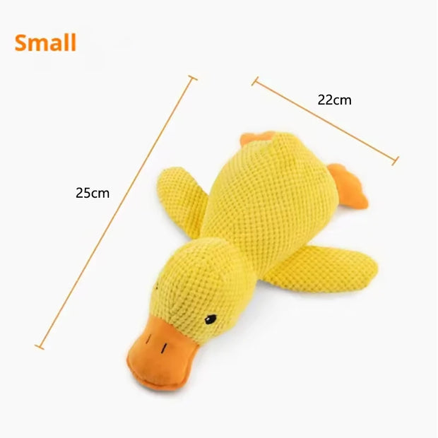Giocattolo per cani Stomping Duck Morso Resistente Rettifica Pulizia dei denti Cane di grandi dimensioni Intrattenimento interattivo Cucciolo Noia Giocattolo di peluche per animali domestici - My Store Pet