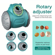 Dispenser di cibo per animali domestici per cani e gatti Gioco interattivo Alimentatore per addestramento IQ Forniture per animali domestici Red-AT64 - My Store Pet