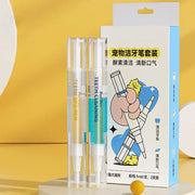 Penna per spazzolino da denti per animali domestici Penna per pulizia animali Riparazione penna per spazzolino Comode forniture per animali domestici Rinfrescare l'alito Pulizia naturale dei denti per - My Store Pet